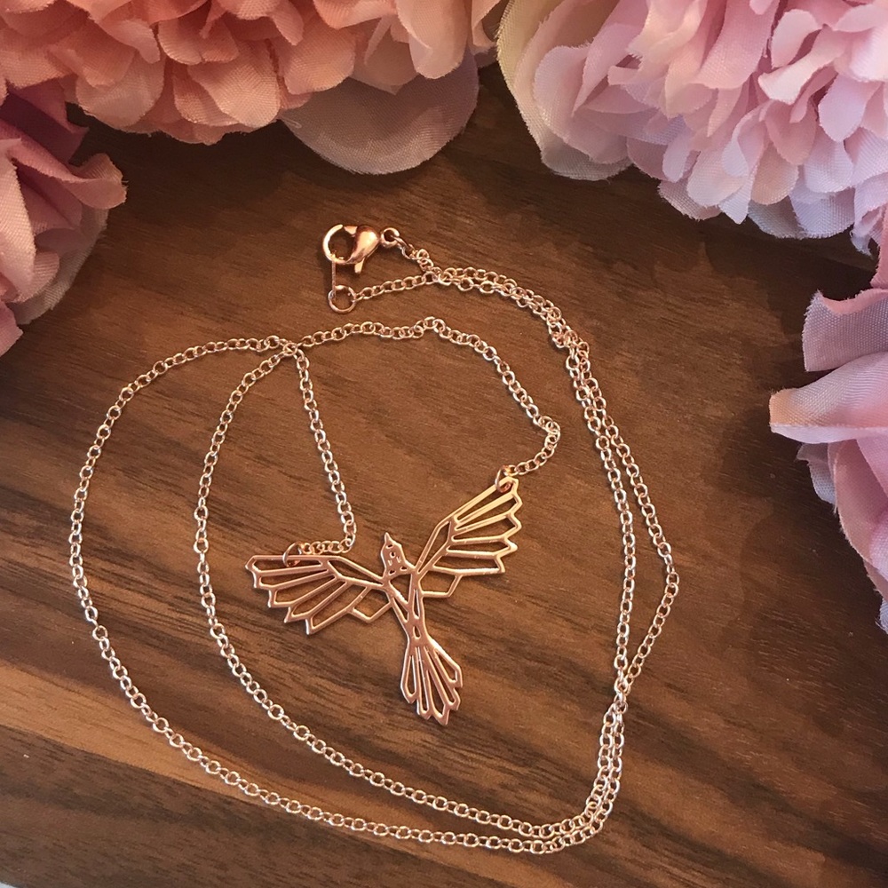 Harry Potter Rising Phoenix Necklace - Picture 5 of 8